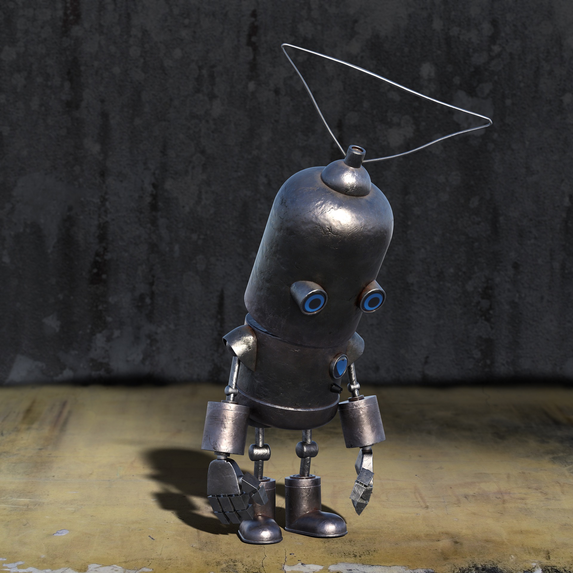 ロボット－－落胆